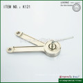 Piston gas spring for furniture cabinet